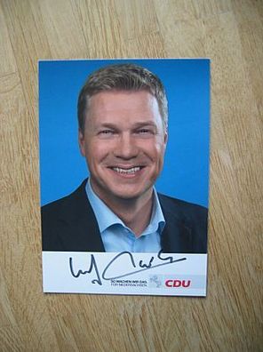 Generalsekretär der CDU in Niedersachsen Ulf Thiele - handsigniertes Autogramm!!!