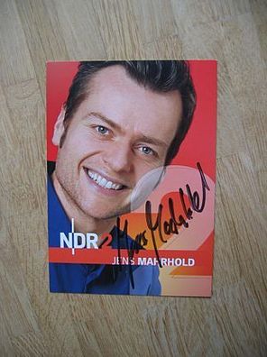 NDR Moderator Jens Mahrhold - handsigniertes Autogramm!!!
