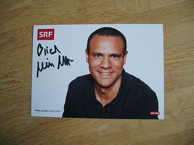 SRF Moderator Mke La Marr - handsigniertes Autogramm!!!