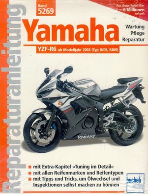 5269 - Reparaturanleitung Yamaha YZF-R6 ab 2003