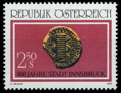 Österreich 1980 Nr 1647 postfrisch X25C70E