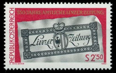 Österreich 1980 Nr 1657 postfrisch X25C786