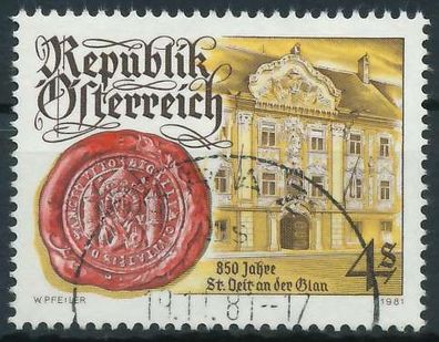 Österreich 1981 Nr 1675 gestempelt X25C80A