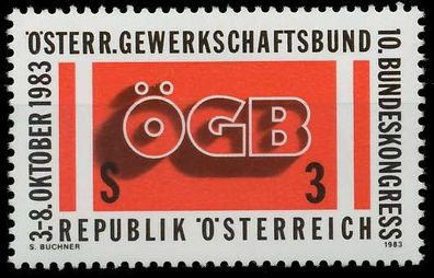 Österreich 1983 Nr 1754 postfrisch X25CA56