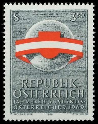 Österreich 1969 Nr 1306 postfrisch X2636DA