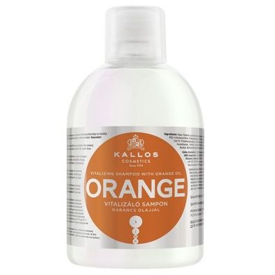 KALLOS Cosmetics KJMN Orange Vitalizing Shampoo 1 L