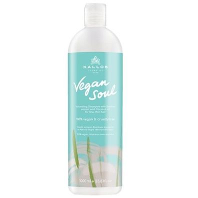 KALLOS Cosmetics KJMN Vegan Soul Volumizing Shampoo 1 L