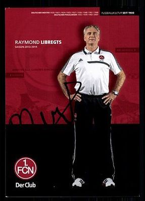 Raymond Libregts 1 FC Nürnberg 2013-14 Orig. Sign + A 69902