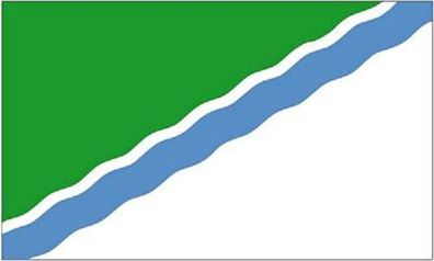 Fahne Flagge Nowosibirsk Premiumqualität