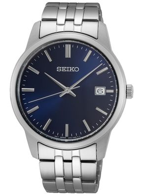 Seiko Herren-Quarzuhr Blau SUR399P1