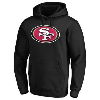 NFL Hoody San Francisco 49ers Iconic Secondary hooded Sweater Kaputzen Pullover S