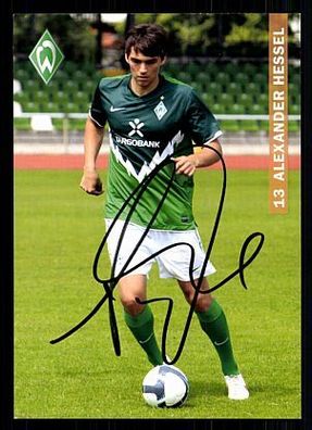 Alexander Hessel Werder Bremen II 2010-11 Autogrammkarte + A 69981