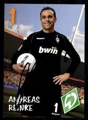 Andreas Reinke Werder Bremen 2006-07 1. Karte + A 70404