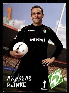 Andreas Reinke Werder Bremen 2006-07 2. Karte TOP + A 69987