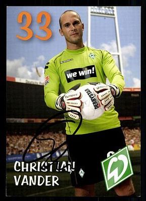 Christian Vander Werder Bremen 2006-07 2. Karte + A 70035