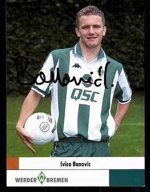Ivica Banovic Werder Bremen 2000/01 Autogrammkarte+ + A 70137