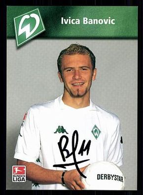 Ivica Banovic Werder Bremen 2002/03 1. Karte + A 70139