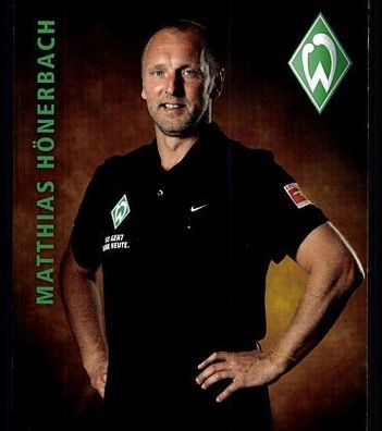 Matthias Hönerbach Werder Bremen 2009-10 Autogrammkarte + A 70220