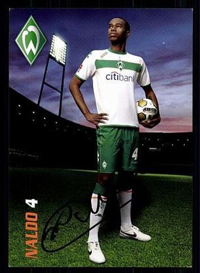 Naldo Werder Bremen 2008-09 Autogrammkarte + + A 70264