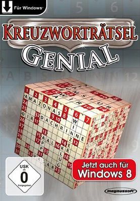Kreuzworträtsel Genial - 70 000 Wörter - Zahlenrätsel - Rätsel - Schwedenrätsel