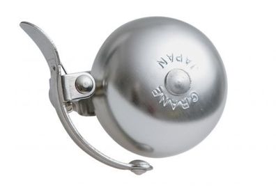 Crane Bell Co. Mini Suzu Bell Fahrradklingel Matte Silver