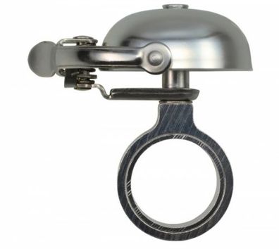 Crane Bell Co. Mini Suzu Bell, mit Headset Spacer, silber matt