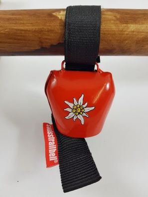 swisstrailbell® Edition rot mit Edelweiß