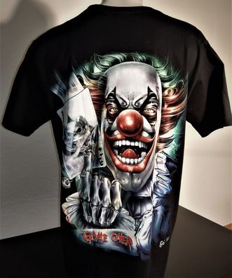 T-Shirt ´Glow in the Dark´ Joker Clown, Horror Motiv, Halloween