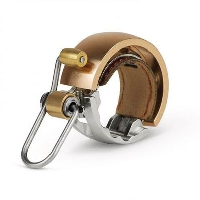 Knog bicycle bell Oi Luxe Small Fahrradklingel brass 22.2mm
