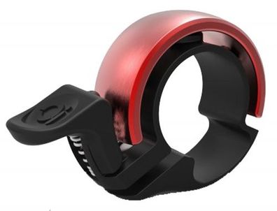 Knog bicycle bell OI Classic Small Fahrradklingel, 22.2, black/ red