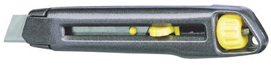 Cuttermesser Interlock Klingen-B.18mm L.165mm Metall-Korpus SB Stanley