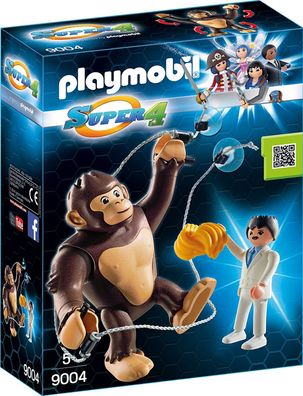 Playmobil® SUPER4 Riesenaffe Gonk 9004 | Kinder Spielzeug ab 5 Jahre