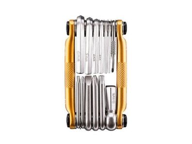 Crankbrothers Fahrrad Bicycle Multitool Tool M13 gold
