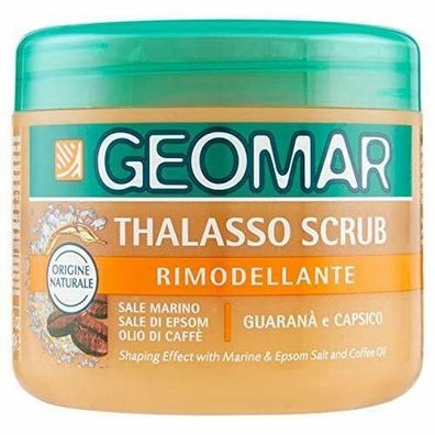 GEOMAR Thalasso Scrub Rimodellante 600g mit Meersalz und Kaffeepulver