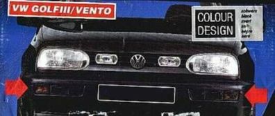 NEU + Blinker / Blinklicht / Blinkleuchten > VW Golf 3 / Vento [ 1H0 > schwarz -