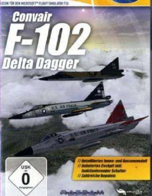 FSX AddOn - Convair F-102 Delta Dagger - Halycon - (PC Spiele...
