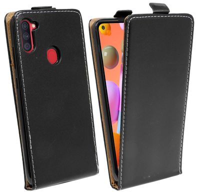 cofi1453® Flip Case kompatibel mit Samsung Galaxy A11 (A115F) Handy Tasche vertika...