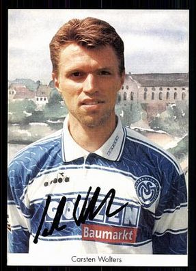 Carsten Wolters MSV Duisburg 1997/98 1. Karte + A 70467