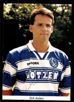 Dirk Andres MSV Duisburg 1996-97 Autogrammkarte + A 70504