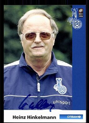Heinz Hinkelmann MSV Duisburg 2000-01 1. Karte + A 70555