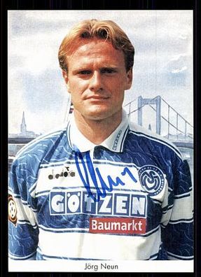 Jörg Neun MSV Duisburg 1997-98 1. Karte + A 70595