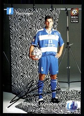Marijan Kovacevic MSV Duisburg 1999-00 Autogrammkarte + A 70648