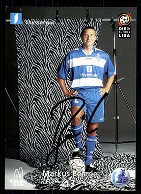 Markus Beierle MSV Duisburg 1999-00 Autogrammkarte + A 70658