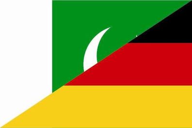 Fahne Flagge Pakistan-Deutschland Premiumqualität