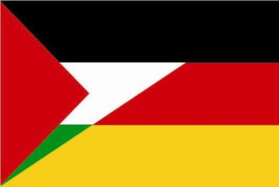 Fahne Flagge Palästina-Deutschland Premiumqualität