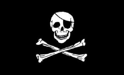 Fahne Flagge Pirat Premiumqualität