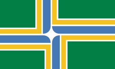 Fahne Flagge Portland Premiumqualität
