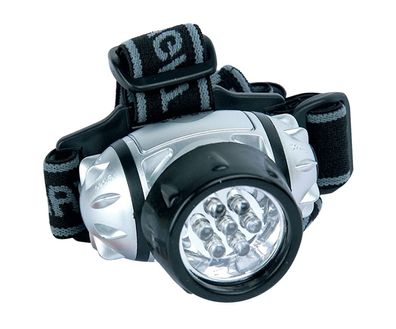 Mannesmann LED Stirnlampe inkl. Batterien Kopflampe Lampe Leuchte Taschenlampe