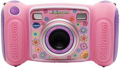 Vtech Kidizoom Kid 2 Camera Video Foto Spiele 2 Megapixel Farb Display 7in1 Rosa
