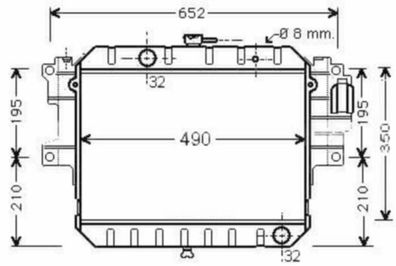 NEU + Kühler > Daihatsu Feroza ( F 300 EL / DLX / SE / SX > 1.6 > SG 1640087645